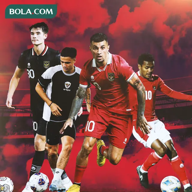 Timnas Indonesia - Elkan Baggott, Eliano Reijnders, Stefano Lilipaly, Ramai Rumakiek