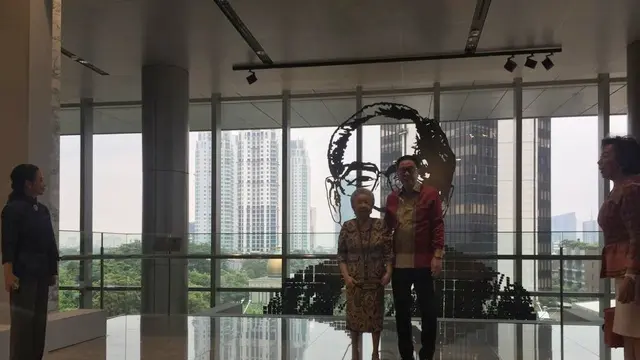 Peresmian Menara Astra yang berlokasi di Sudirman, Jakarta. Liputan6.con/Bawono