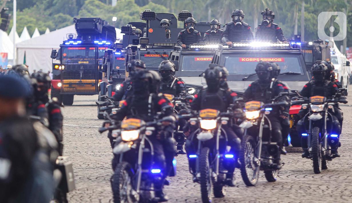 Puncak perayaan Hari Bhayangkara ke-78 akan dimeriahkan dengan Pesta Rakyat yang diramaikan sejumlah artis Tanah Air. (Liputan6.com/Angga Yuniar)