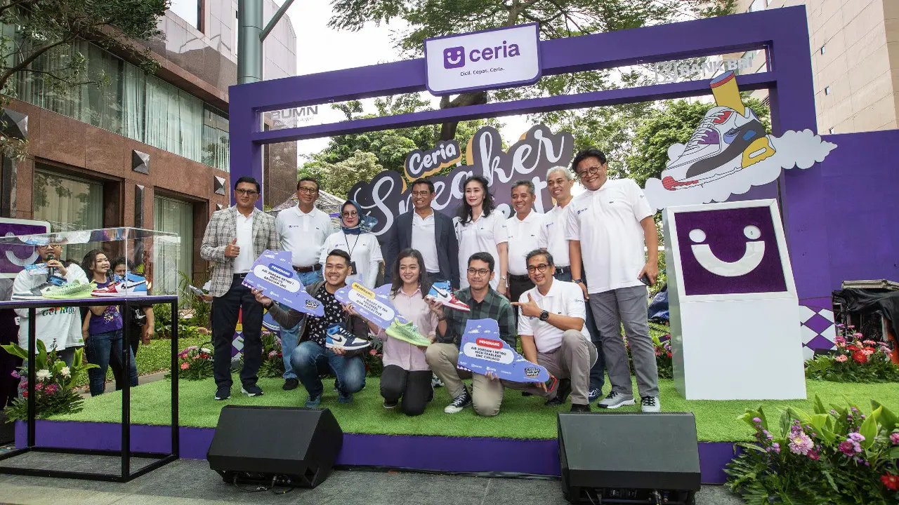 CERIA Sneaker Hype Fest, Cara BRI Perkenalkan Aplikasi Pinjaman Digital Terbaru