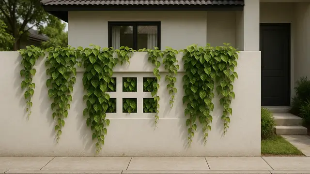 7 Model Pagar Tembok Rumah Minimalis Type 36, Desain Simpel tapi Tetap Elegan