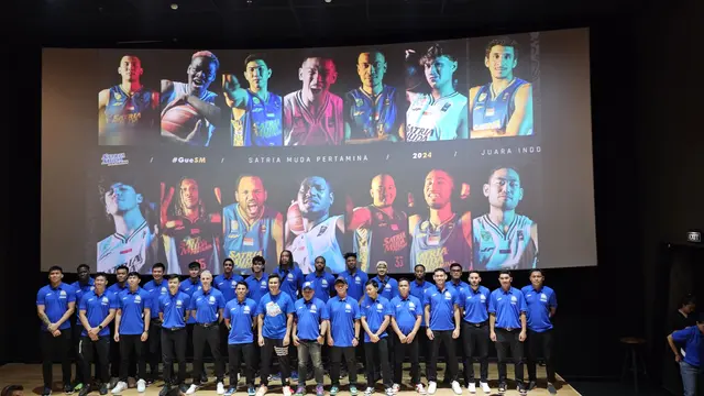 Launching tim Satria Muda jelang IBL 2024