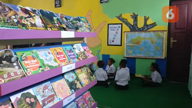 Taman Bacaan Pelangi di Ende. (Liputan6.com/Ika Defianti)