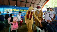 Banyuwangi mendekatkan layanan adminduk dengan Festival Camping Embun, di Dusun Gunung Raung, Desa Kajarharjo, Kalibaru Kulon yang merupakan kawasan Perkebunan Jatirono, PT Perkebunan Nasional (PTPN) XII/Istimewa.