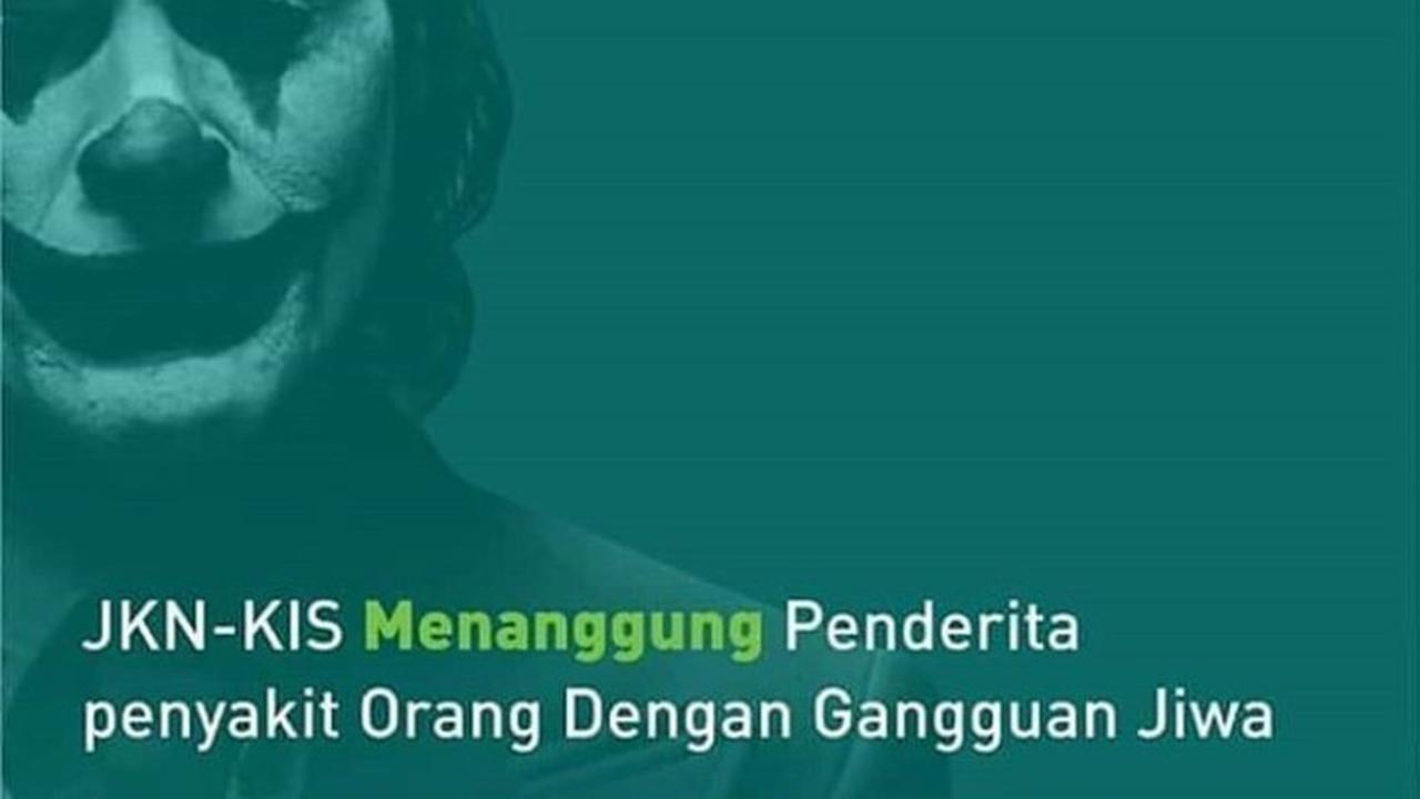 BPJS Kesehatan Unggahan Foto Joker Diprotes Oleh Masyarakat