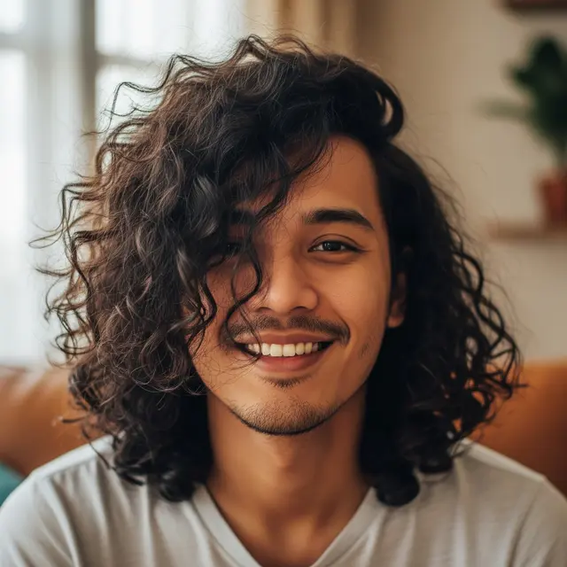 Model Rambut Pria Panjang Berantakan Tapi Tetap Rapi