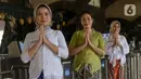 Selain itu, penggunaan kebaya pada peringatan Hari Kartini juga bertujuan pelestarian pengenaan busana tradisional. (Liputan6.com/Herman Zakharia)