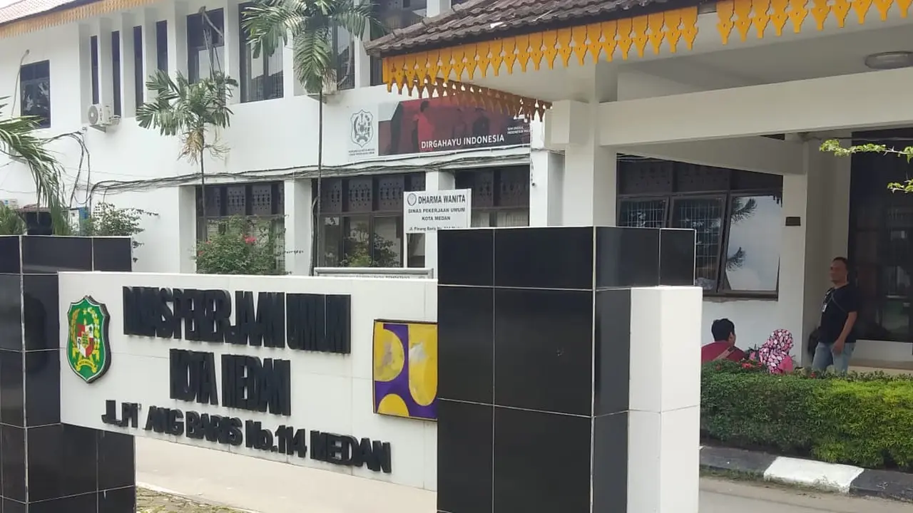 Kantor Dinas PU Medan/Reza Efendi