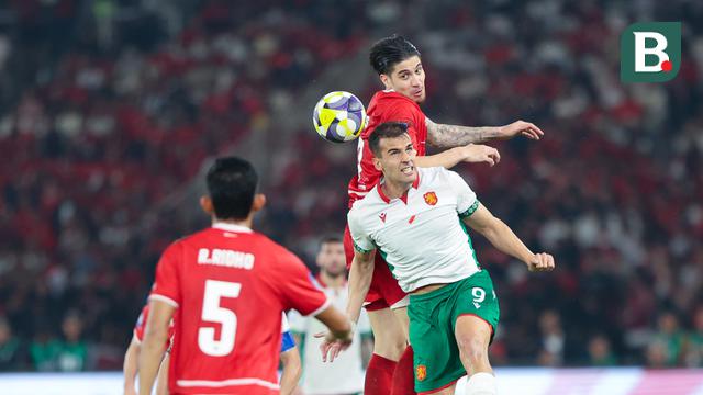 Foto: Melihat Aksi Para Benteng Pertahanan Timnas Indonesia saat Melawan Bulgaria di FIFA Series 2026