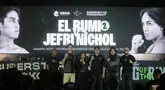 El Rumi dan Jefri Nichol siap kembali dipertemukan di ring tinju dalam Superstar Knockout Vol.3. (Bola.com/M Iqbal Ichsan)