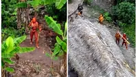 Langka, Drone Berhasil Memotret Suku-Suku yang Isolasi Diri dari Dunia