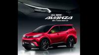 Rendering Toyota Avanza model terbaru beredar di media sosial. (Istimewa)
