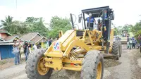Pembangunan infrastruktur di Kabupaten Musi Rawas Sumsel (Dok. Humas Pemprov Sumsel / Nefri Inge)