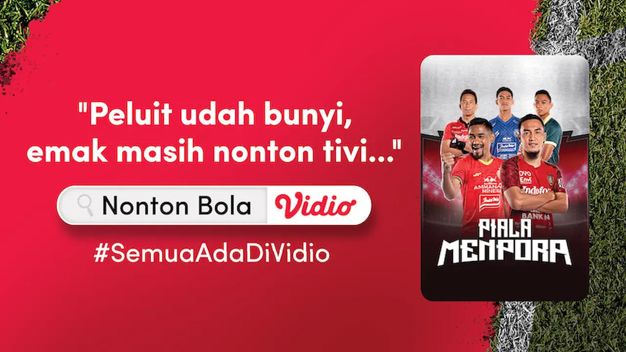 Nonton Piala Menpora di Vidio