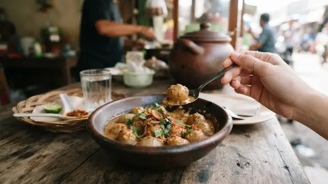 Resep Cilok Kuah Kacang Empuk dan Lezat
