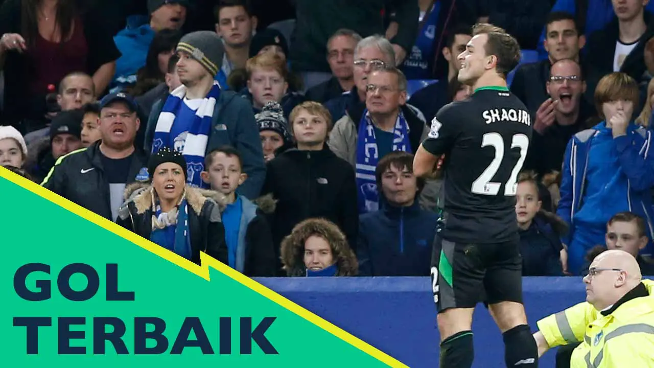 Dua Gol Shaqiri Masuk dalam Gol Terbaik Pekan Ini