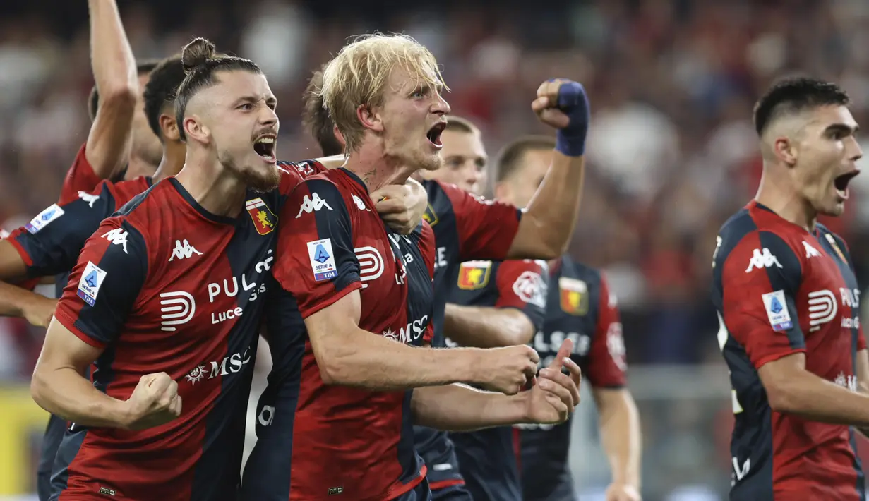 Hasil ini semakin buruk bagi Roma yang tertahan di peringkat ke-16 klasemen Liga Italia dan baru satu kali merasakan kemenangan. (Tano Pecoraro/LaPresse via AP)