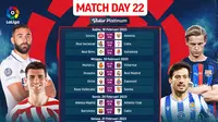 Jadwal Live Streaming Liga Spanyol 2022/2023 Matchday 22 di Vidio, 18-21 Februari 2023