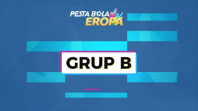 Berita motion grafis profil Grup B Euro 2020 (Euro 2021).