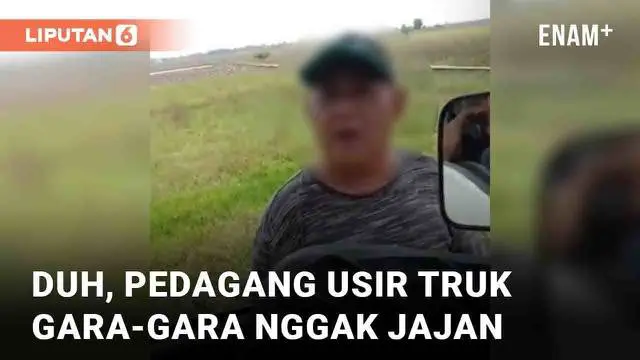 Adu mulut terjadi antara kernet truk dengan seorang pedagang di Subang, Jabar. Pedagang yang merupakan bapak-bapak tersebut marah ke kernet karena berhenti lama. Amarah pedagang dikarenakan kru truk juga tak mampir ke warungnya untuk berbelanja.