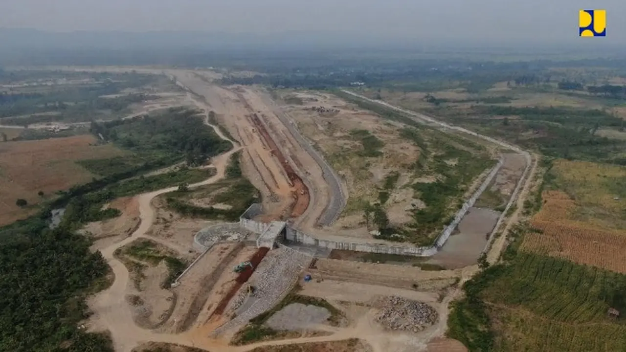 Proyek Bendungan Semantok di Kabupaten Nganjuk, Jawa Timur