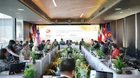 Para pejabat ASEAN yang tergabung dalam Working Group for ASEAN Economic Community Post-2025 Vision (WG Post-2025) kembali bertemu di Senggigi, Lombok pada Sabtu (29/7/2023). (Dok Kemenko Perekonomian)