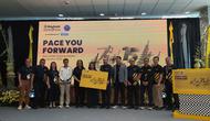 PT Bank Maybank Indonesia resmi mengumumkan penyelenggaraan Maybank Marathon 2026 yang akan digelar pada 23 Agustus 2026 di Bali United Training Center, Gianyar, Bali. (Bola.com/Roby Dian)