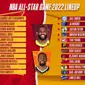 Line up NBA All-Star 2022. (Sumber : dok. vidio.com)