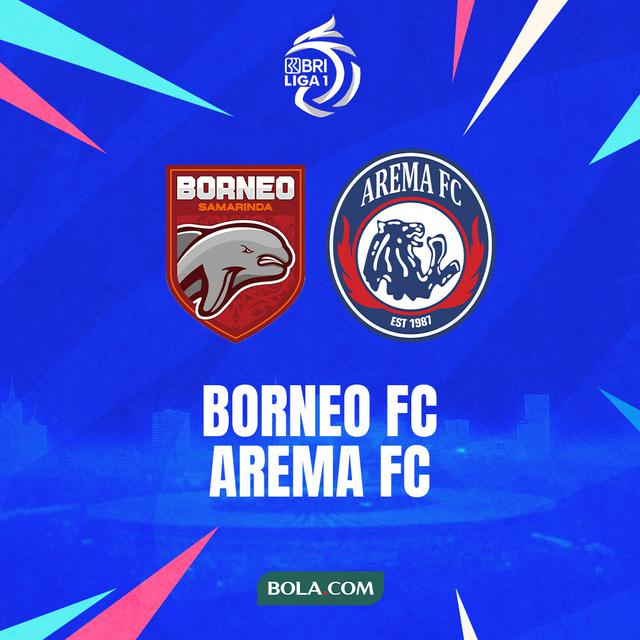BRI Liga 1 - Borneo FC Vs Arema FC