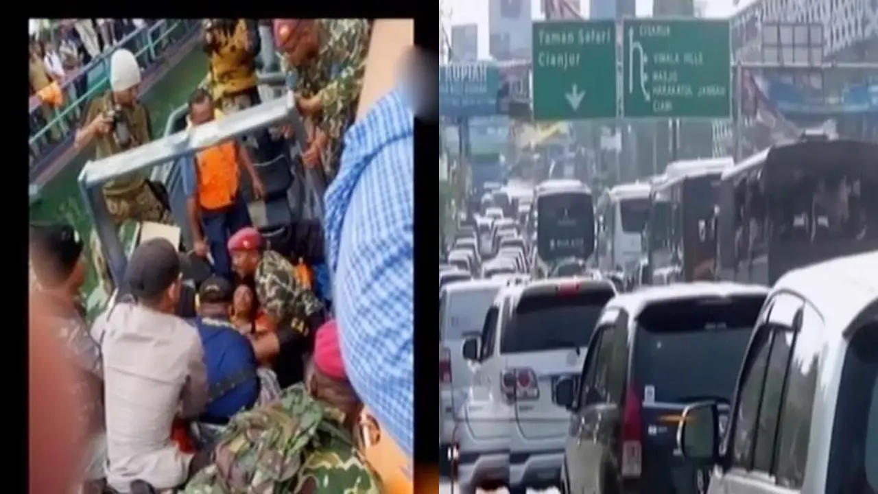 Korban Helikopter Jatuh Ditemukan hingga Arah Puncak Macet