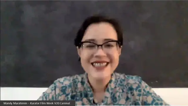 Mandy Marahimin, Kurator Pekan Film V20 2022