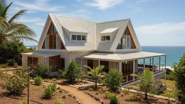 Desain Rumah Anti Gerah untuk Daerah Dekat Pantai/Gemini AI