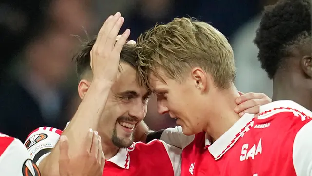 Arsenal Menang Telak Lawan Bodo/Glimt di Liga Europa
