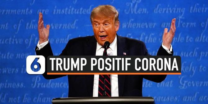 VIDEO: Presiden Amerika Serikat Donald Trump Positif Corona