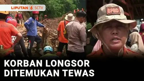 VIDEO: Hari Keenam Pencarian, Tim SAR Gabungan Temukan Jasad Korban Longsor Subang