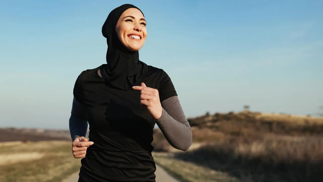 Ilustrasi olahraga, hidup sehat, badan sehat, kesehatan