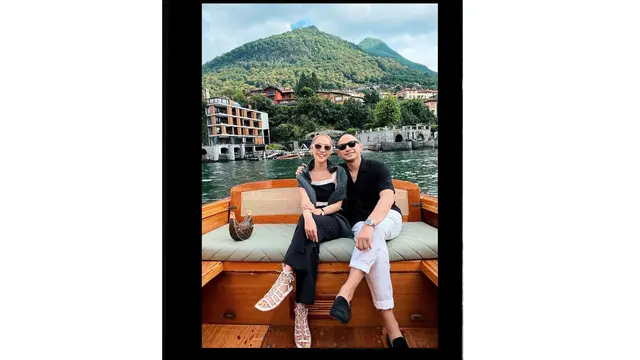 Bunga Citra Lestari liburan di Italia