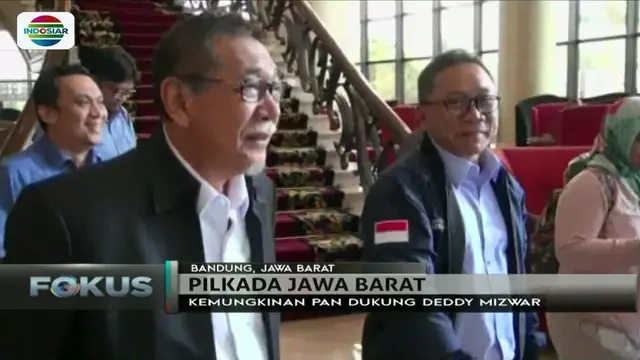 Temui Zulkifli Hasan, Deddy Mizwar dapat dukungan dari PAN untuk melenggang di Pilgub Jawa Barat?