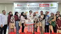 Kuku Bima dan Tolak Angin Sido Muncul Salurkan Bantuan Rp325 Juta untuk Operasi Gratis Sumbing Bibir di RS Hermina Galaxy
