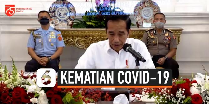 VIDEO: Jokowi Akui Angka Kematian Covid-19 di Indonesia Lampaui Rata-Rata Global