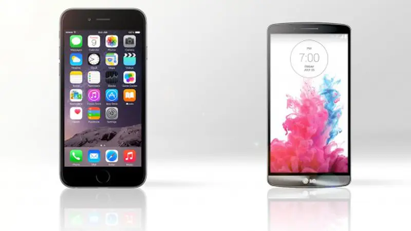 iPhone 6 &amp; LG G3 Berbagi Gelar Smartphone Terbaik di MWC 2015