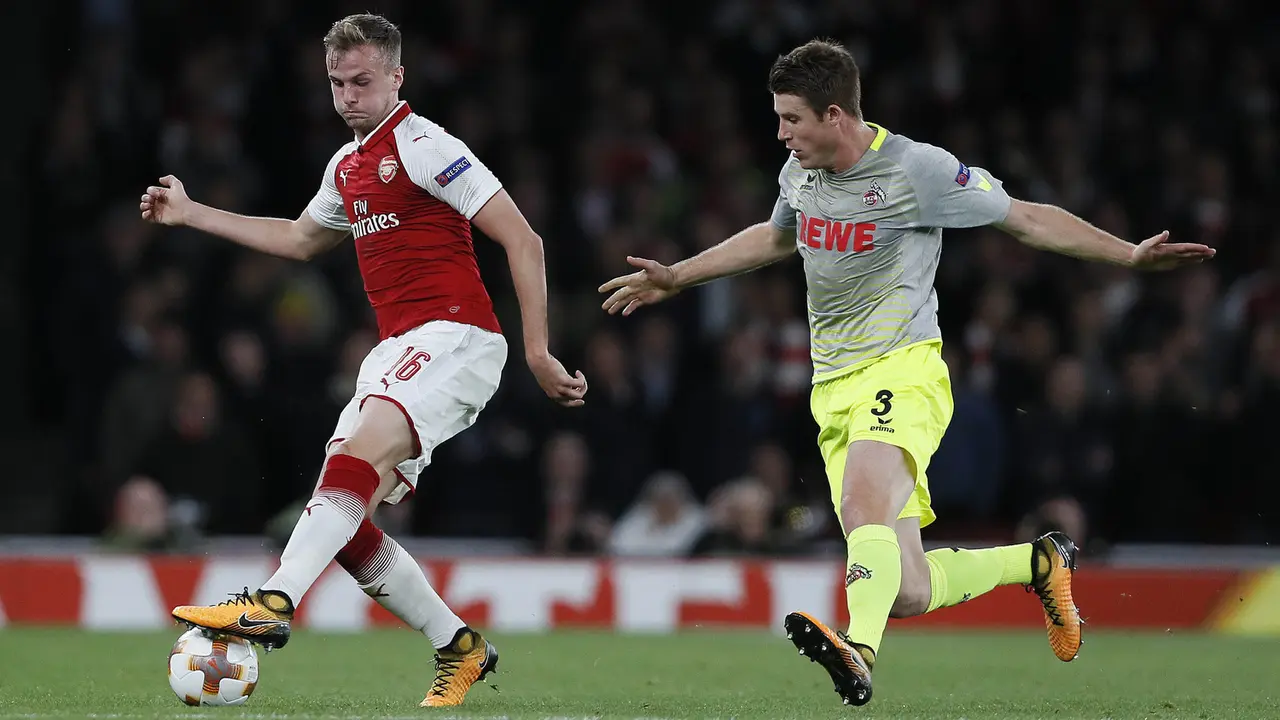FOTO: Sempat Tertinggal, Arsenal Bangkit Kalahkan Cologne