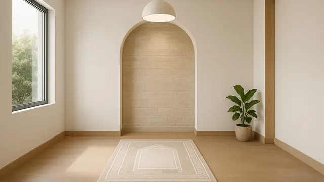 Inspirasi Mushola Kecil dalam Rumah/via AI