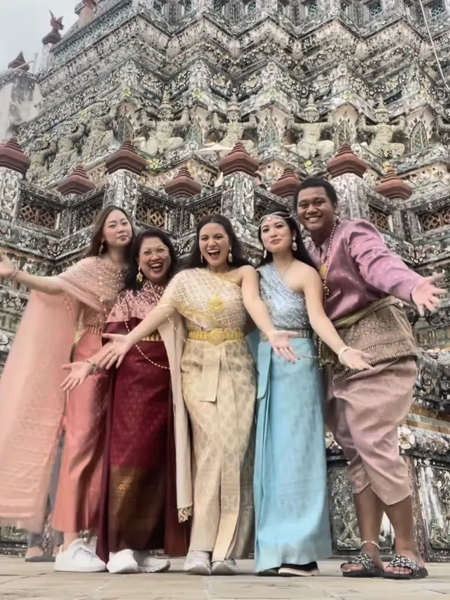 Gaya Marsha Aruan Liburan di Thailand. [@aruanmarsha]