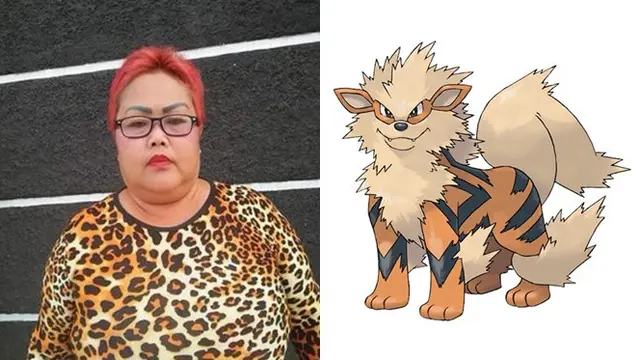 6 Gaya Fashion Bude Sumiyati yang Dianggap Netizen Mirip Karakter Pokemon