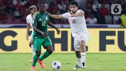 Timnas Indonesia sukses menaklukkan Arab Saudi dengan skor 2-0. (Liputan6.com/Herman Zakharia)