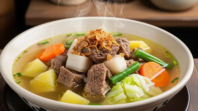 6 Resep Sup Tetelan Sapi Kuah Bening, Gurih dan Segar