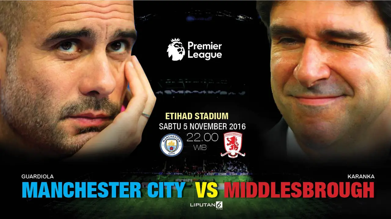 Manchester City Vs Middlesbrough