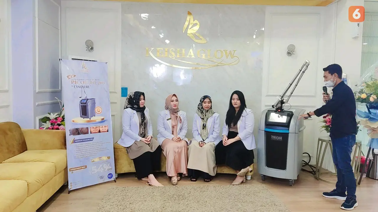 Keisha Glow hadirkan Picosure Pro, laser kecantikan tercanggih di dunia (Liputan6.com/Fauzan)