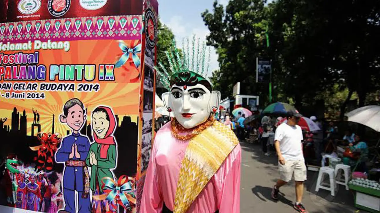 Pesta Diskon dan Budaya Betawi di Festival Palang Pintu IX